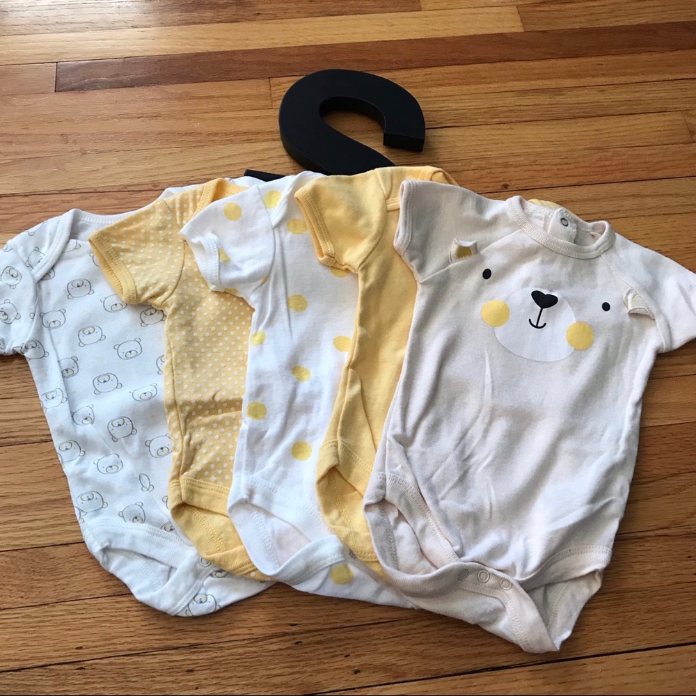 5 piece onesie set